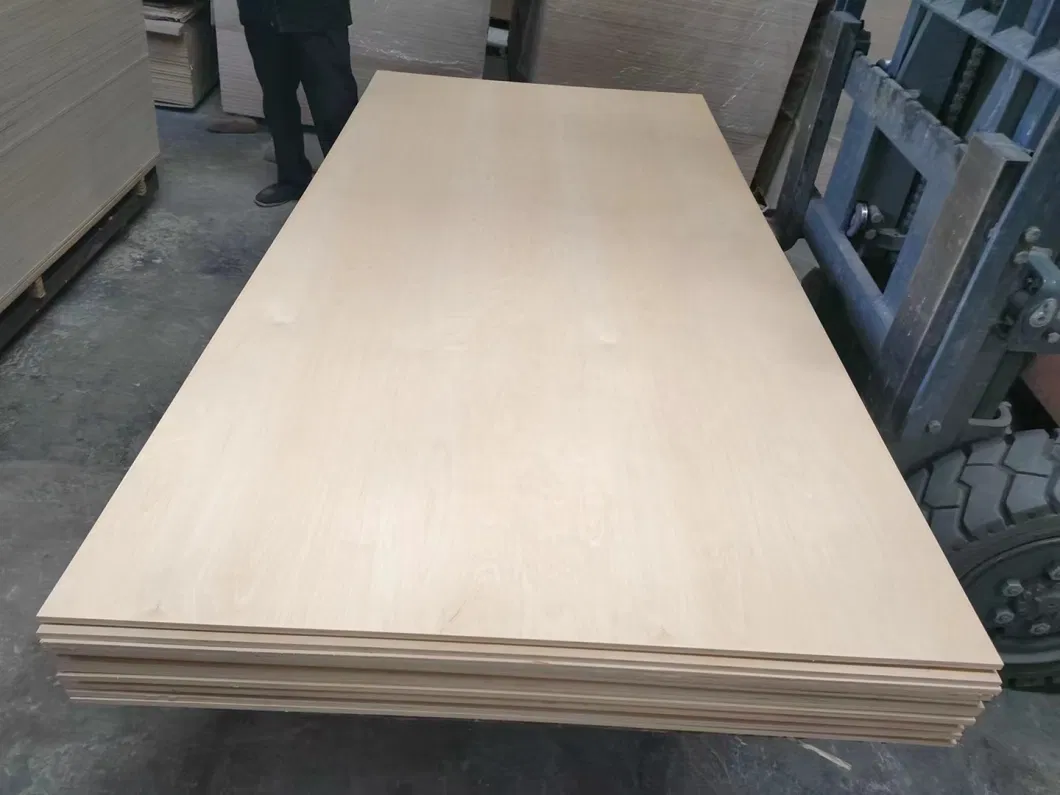 White Laminated 4X8 Melamine Plywood Board for Furniture